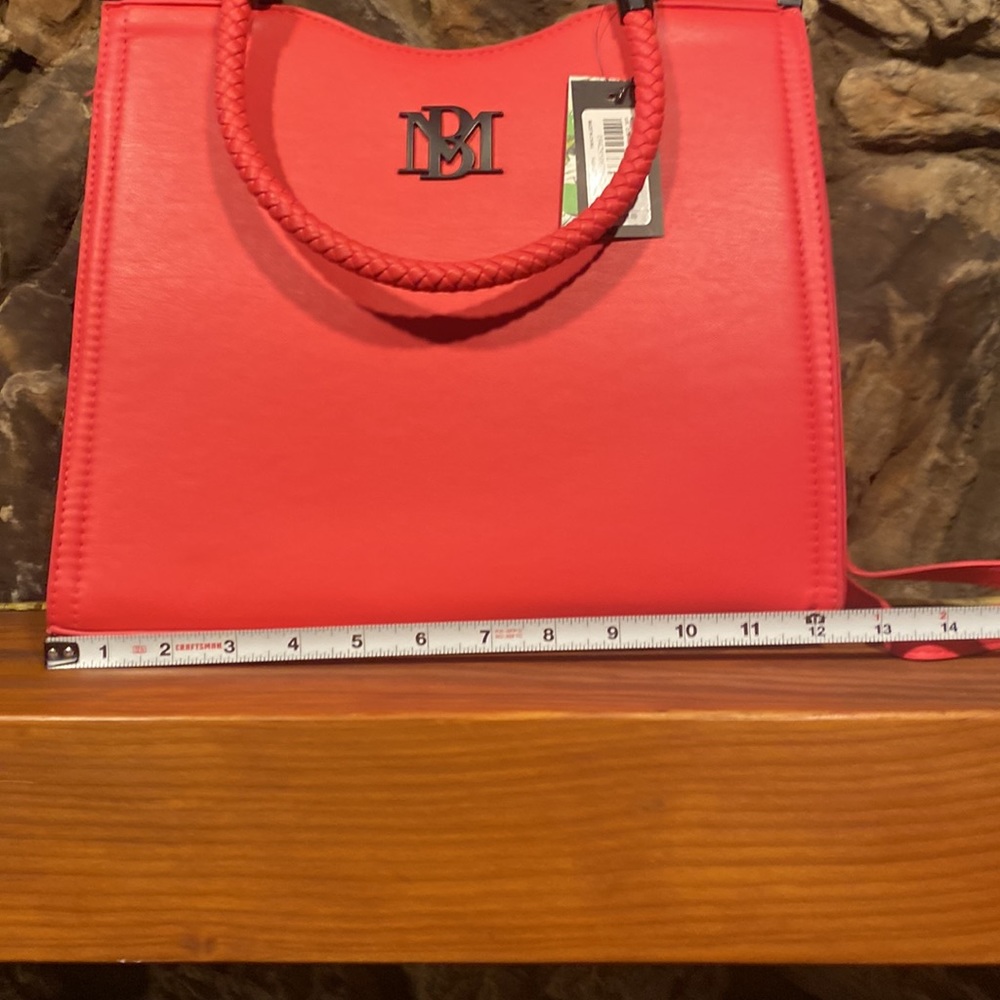 NWT Badgley Mischka vegan leather tote - Picture 9 of 11